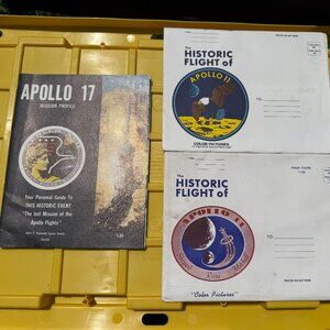 Apollo Moon Missions Memorabilia 1960s Apollo 11 14 & 17 8x10 Prints Collection